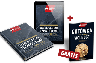 Pakiet specjalny: 4 tomy + E-book Inteligentny Inwestor XXI wieku + gratis książka „Gotówka to wolność”